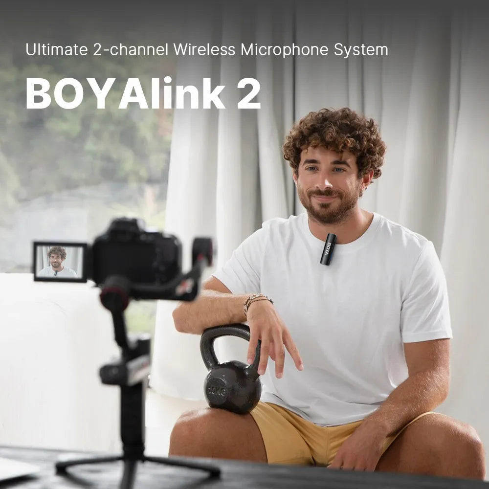BOYALINK 2 | Áudio sem fio ultranítido e compatibilidade universal
