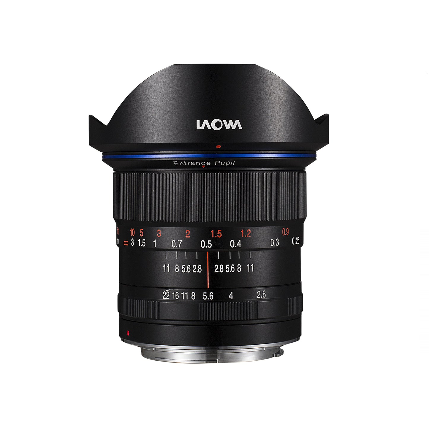 Lente ultra grande angular Laowa 12mm f/2.8 Zero-D