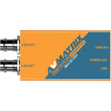 Conversor de transmissão de bolso AVMATRIX Mini SC1221 HDMI para Dual 3G-SDI