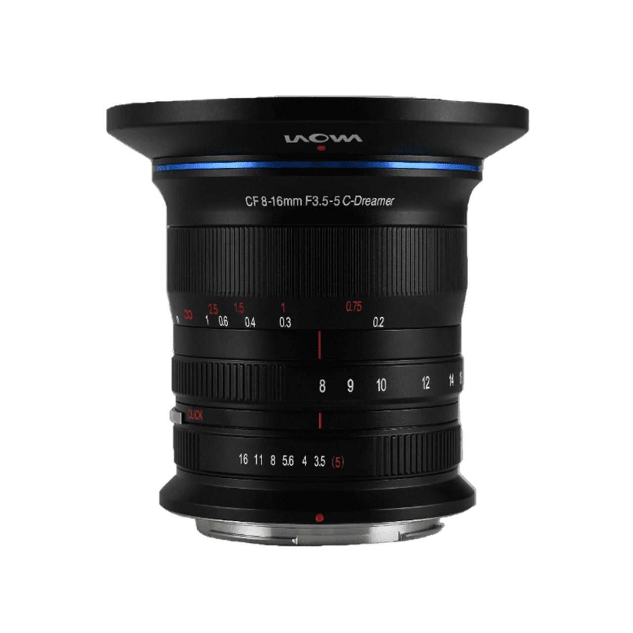Lente cf zoom Venus Optics Laowa 8-16mm f/3.5-5