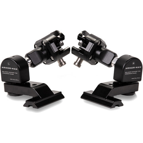 Adaptadores de anel de gimbal universal Tilta Armor Man 3.0 (par esquerdo/direito)