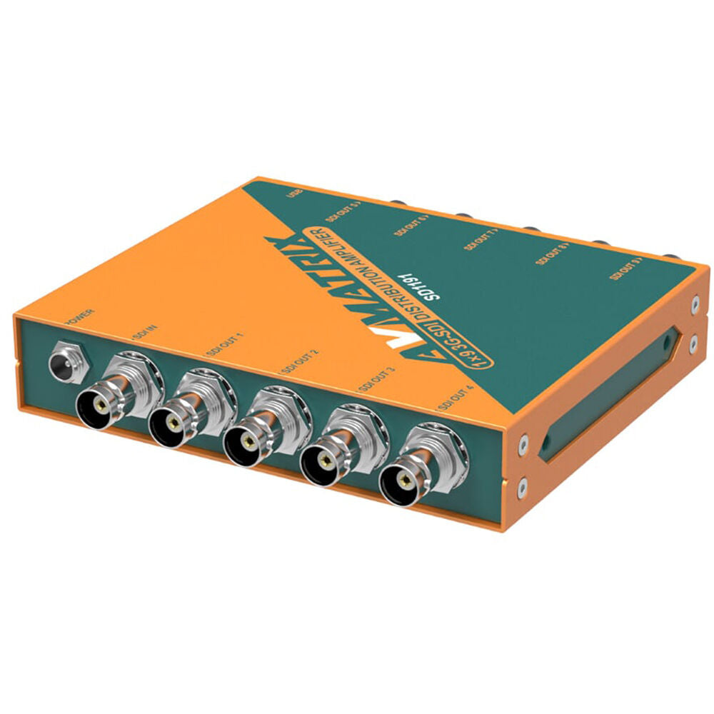 Amplificador de Distribuição de Reclocking AVMATRIX 1x9 3G-SDI SD1191