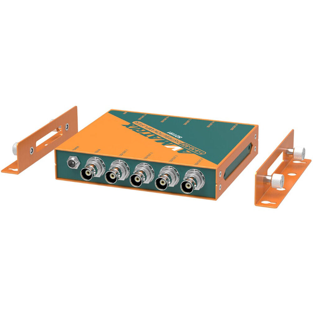 Amplificador de Distribuição de Reclocking AVMATRIX 1x9 3G-SDI SD1191