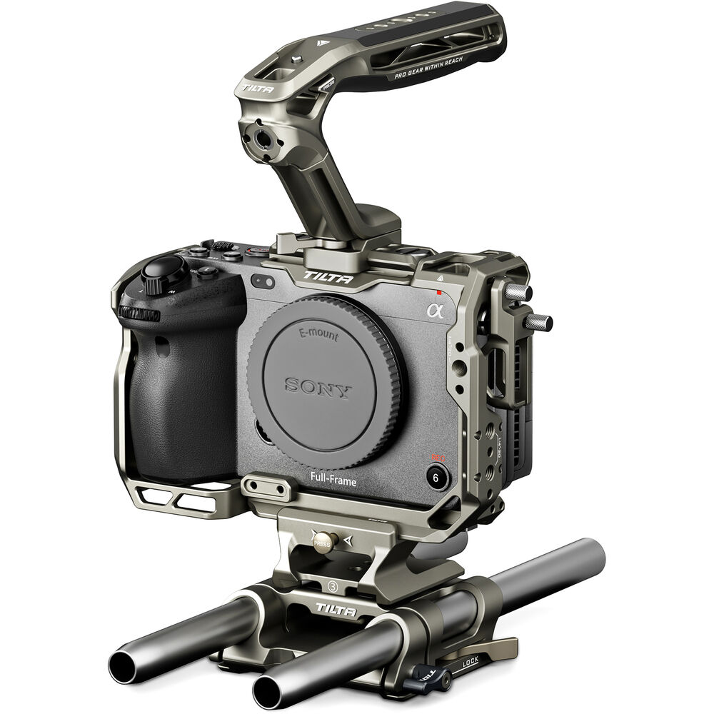 VIP Link Tilta Camera Cage Basic Kit v2 for Sony FX3 & FX30 (Titanium Gray)