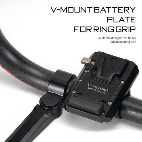 Tilta Battery Plate for DJI RS 2/RS 3/RS 3 Pro Ring Grip (V-Mount) TGA-RG-V