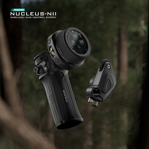 Sistema de controle de lente sem fio Tilta Nucleus Nano II com kit de alça de controle WLC-T05-K2