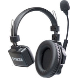 Fone de ouvido sem fio Synco X-Talk X1 para intercomunicação de ouvido único (2,4 GHz)