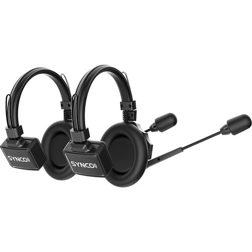 Sistema de intercomunicação sem fio Synco X-Talk X2 com 2 fones de ouvido de ouvido único (2,4 GHz)