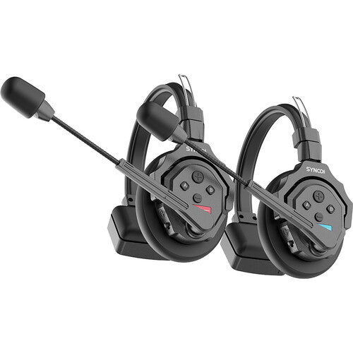 Sistema de intercomunicação sem fio Synco X-Talk X2 com 2 fones de ouvido de ouvido único (2,4 GHz)