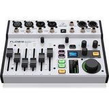 Mesa de som digital Behringer FLOW 8 com áudio e controle Bluetooth