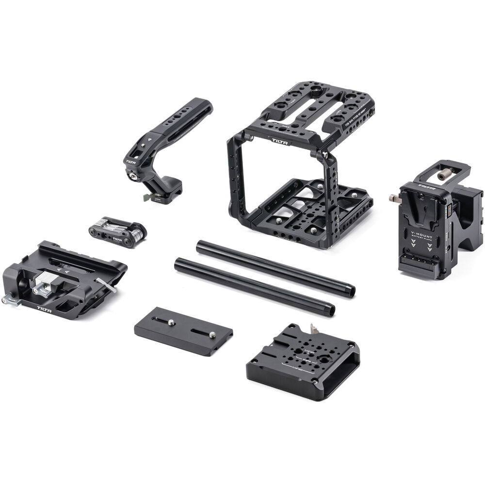 Tilta Camera Cage Pro Kit for Blackmagic PYXIS 6K/12K (V-Mount) ES-T21-B-V