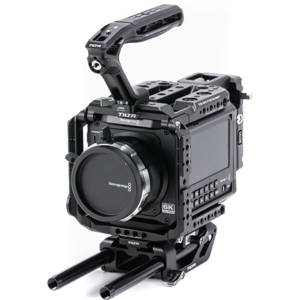 Tilta Camera Cage Pro Kit for Blackmagic PYXIS 6K/12K (V-Mount) ES-T21-B-V