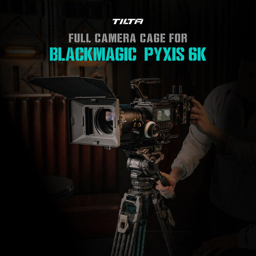 Gaiola de câmera completa Tilta para Blackmagic PYXIS 6K/12K ES-T21-FCC