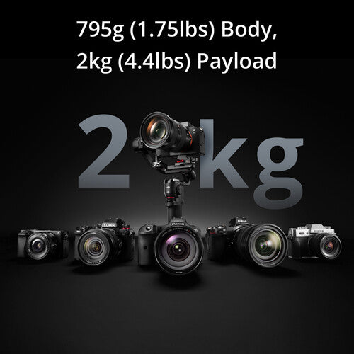 DJI RS 3 Mini, estabilizador de gimbal de 3 eixos