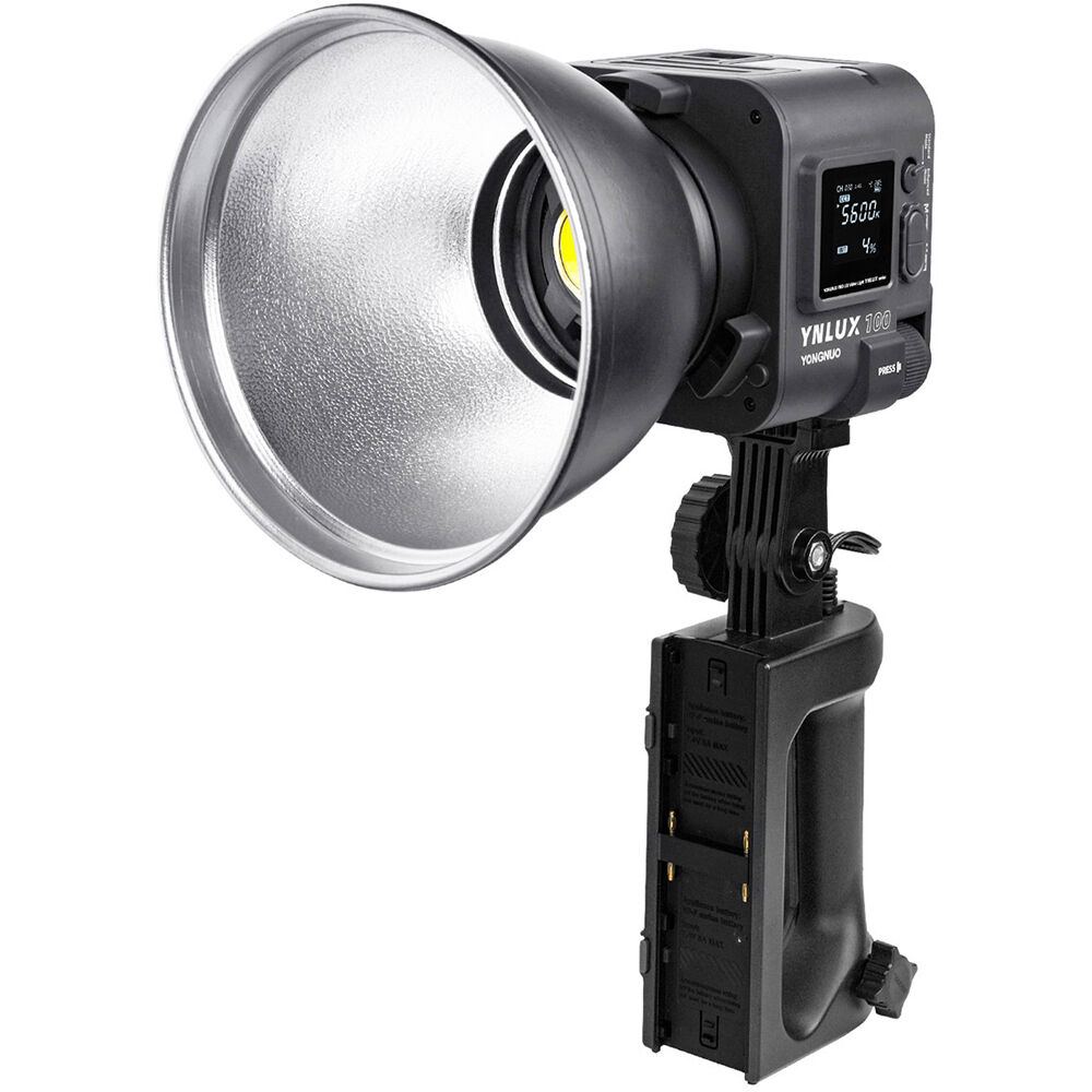 Kit de luz LED bicolor portátil Yongnuo YNLUX100 com plugue UE de 220 V