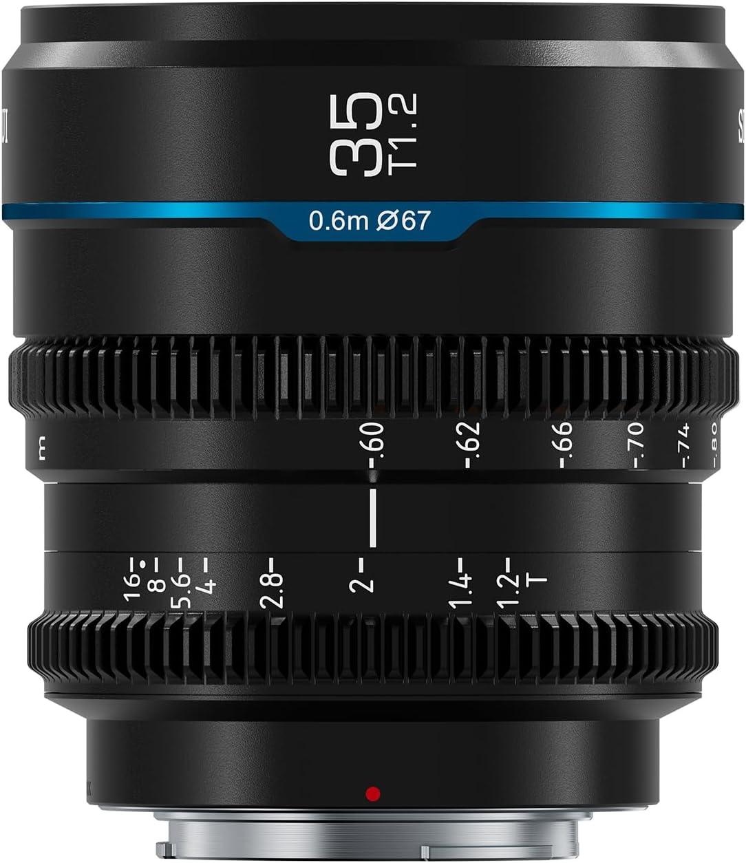 SIRUI Night Walker 35mm S35 Manual Focus Cine Lens, T1.2 Large Aperture Lens
