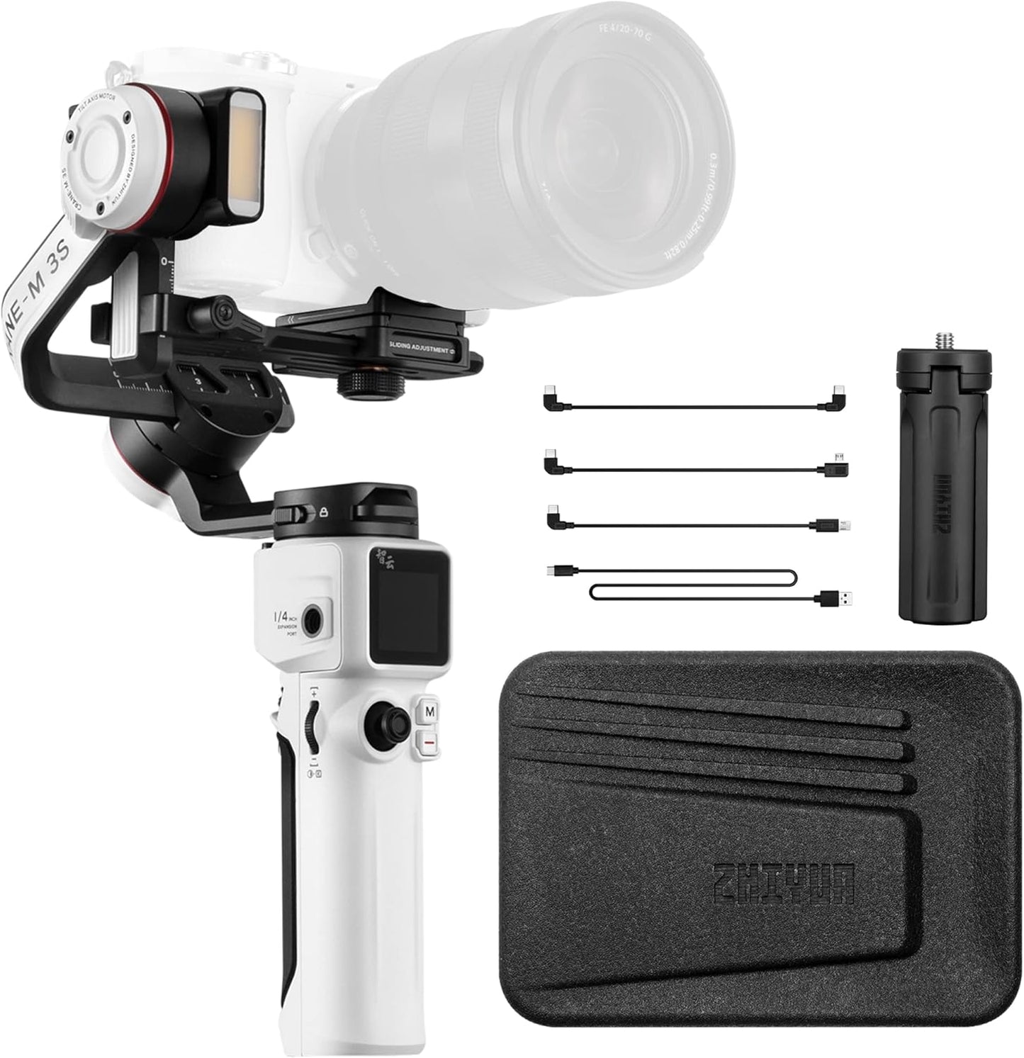 Estabilizador de 3 eixos Zhiyun Crane M3S Gimbal portátil
