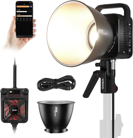 Luz de vídeo LED bicolor COB ZHIYUN MOLUS G300 300W