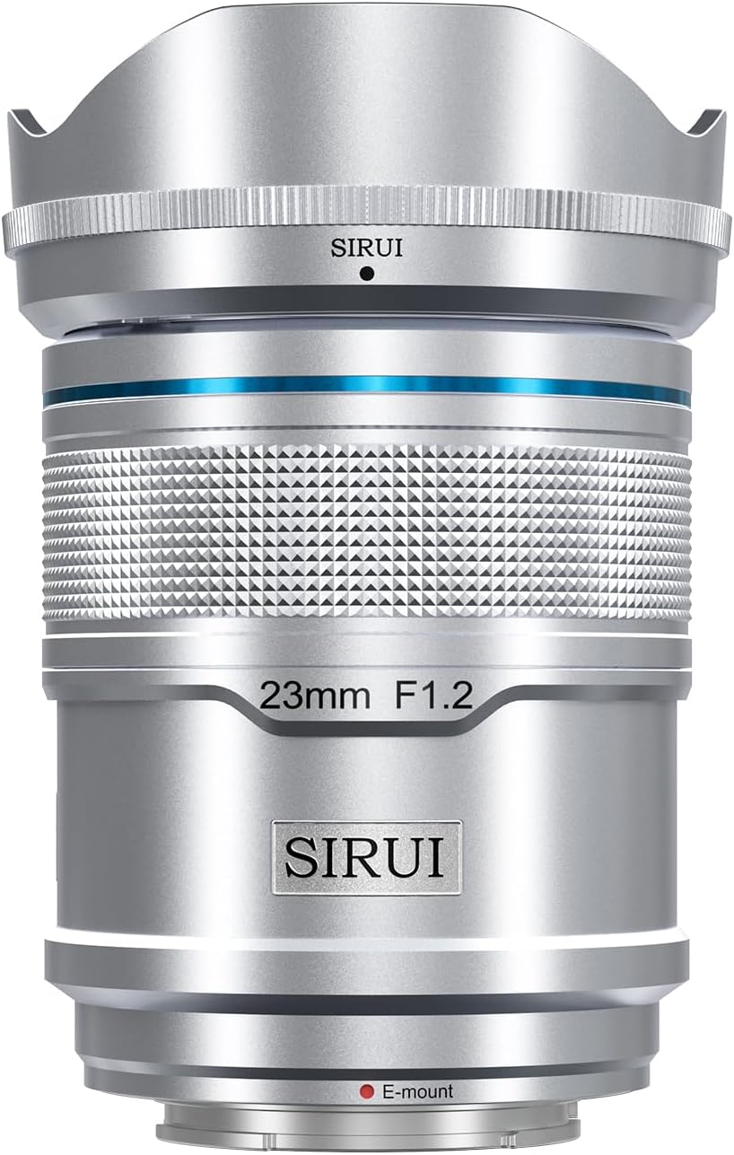 Conjunto de lentes de foco automático APS-C SIRUI Sniper 16 mm, 23 mm, 33 mm, 56 mm e 75 mm, lente grande angular F1.2