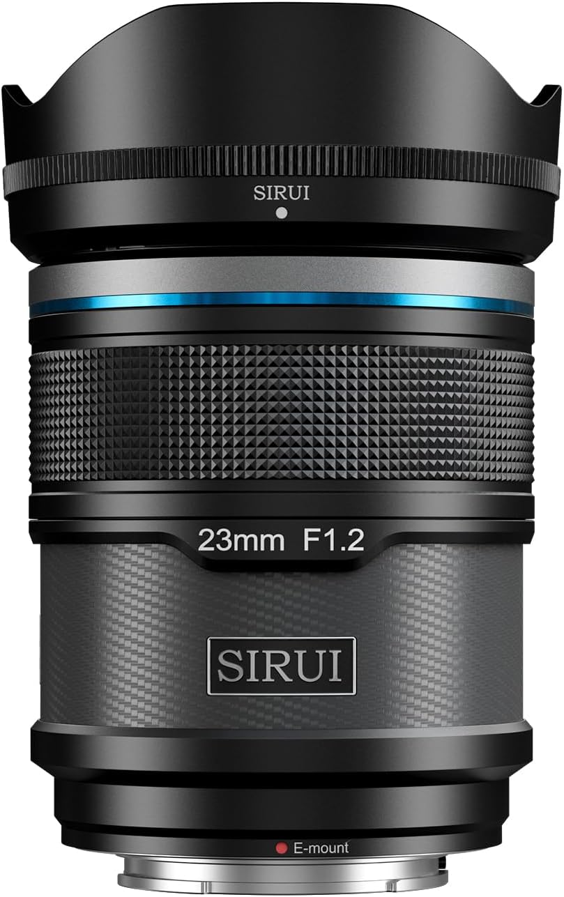 Conjunto de lentes de foco automático APS-C SIRUI Sniper 16 mm, 23 mm, 33 mm, 56 mm e 75 mm, lente grande angular F1.2