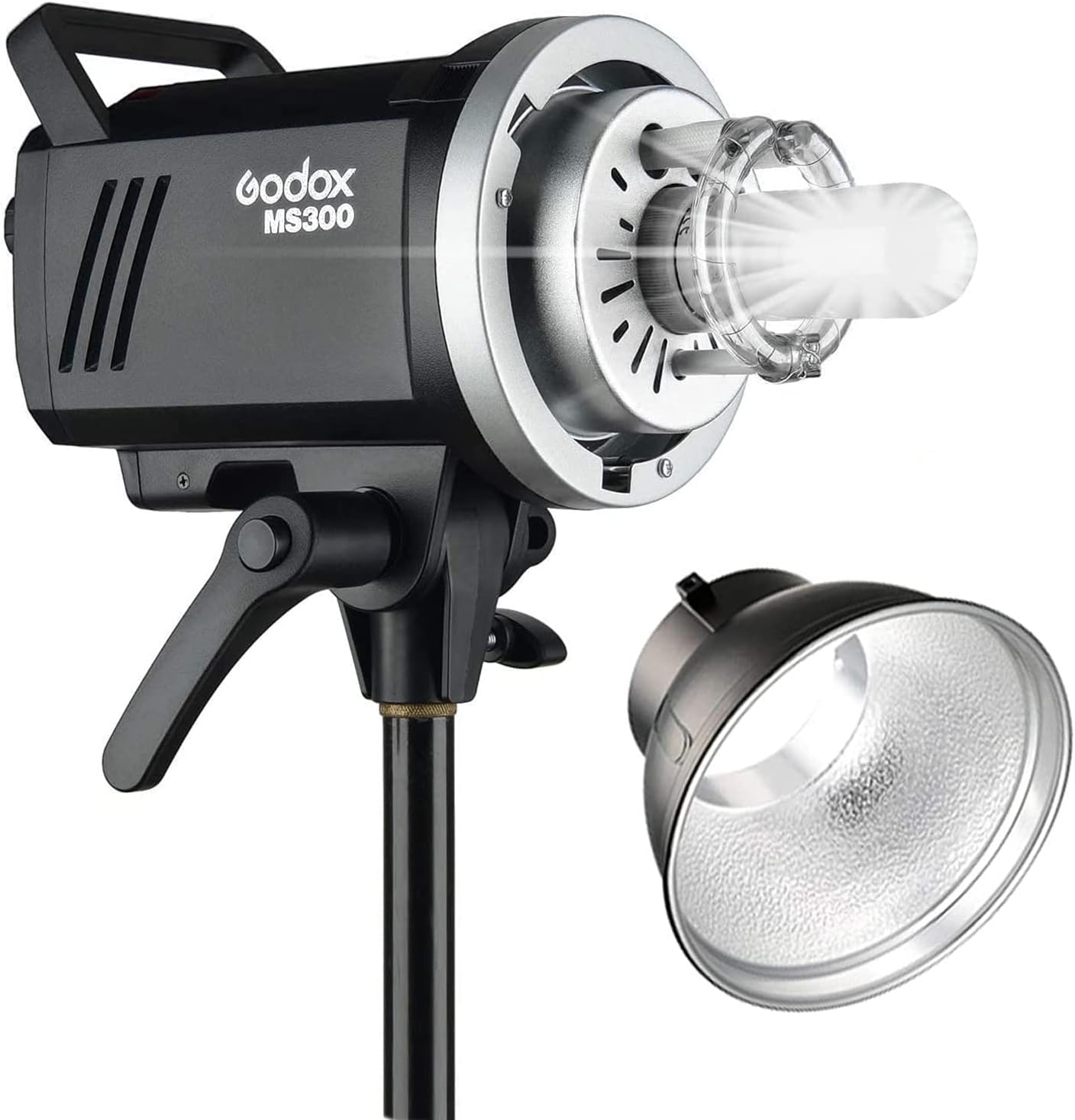 Flash de estúdio compacto Godox MS300 220V