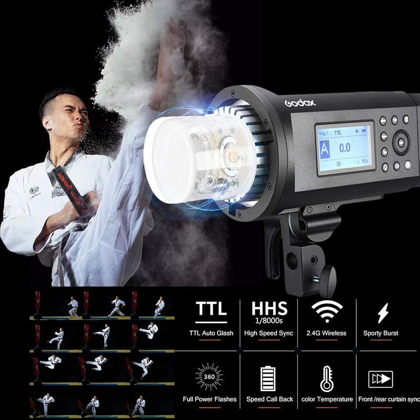 Godox AD600 Pro AD600Pro Luz estroboscópica para exteriores