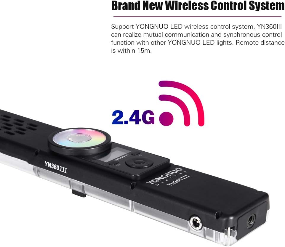 Luz de vídeo LED YONGNUO YN360 III