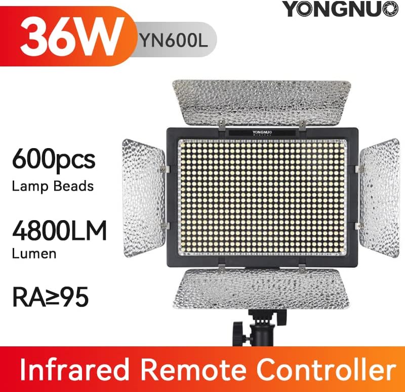 YONGNUO YN600L Pro Luz de vídeo LED Luz de estúdio LED