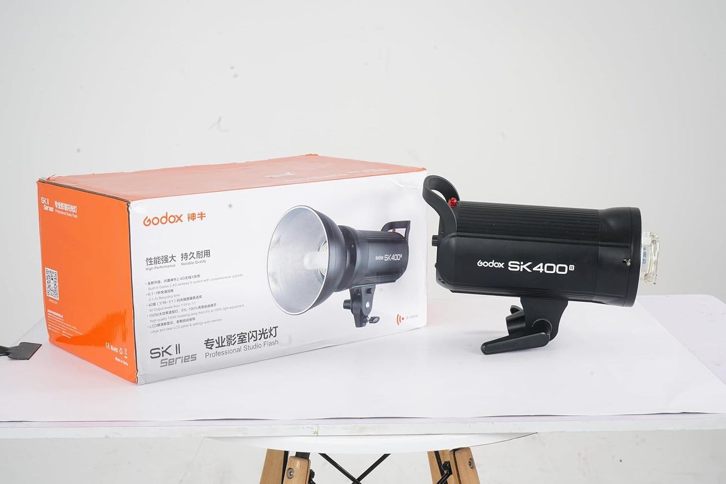 Godox SK400II 400Ws Estúdio Fotográfico Strobe
