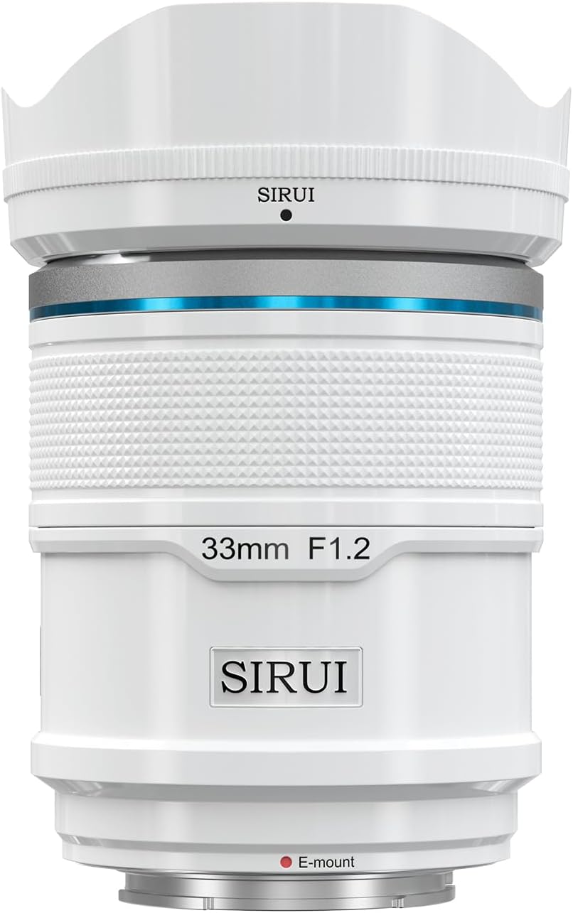 Conjunto de lentes de foco automático APS-C SIRUI Sniper 16 mm, 23 mm, 33 mm, 56 mm e 75 mm, lente grande angular F1.2