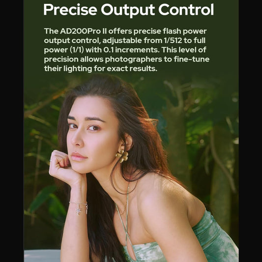 Flash estroboscópico Godox AD200 Pro II