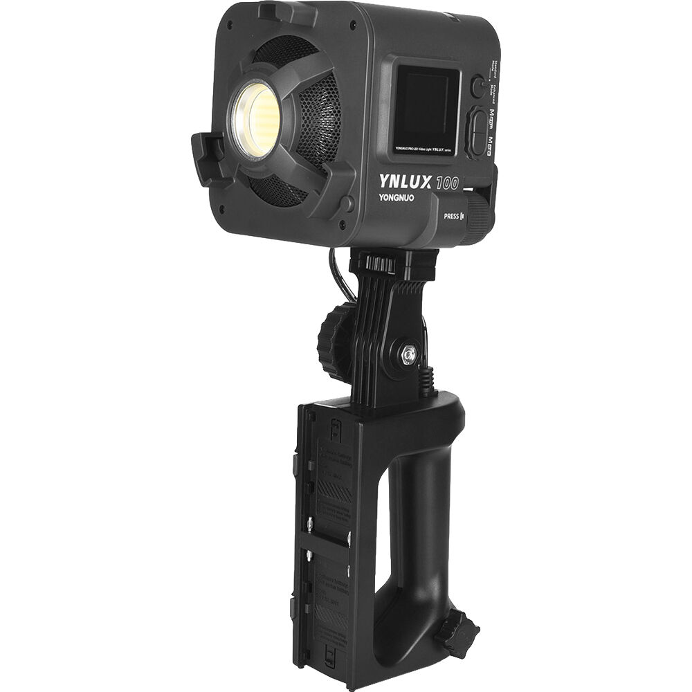 Kit de luz LED bicolor portátil Yongnuo YNLUX100 com plugue UE de 220 V