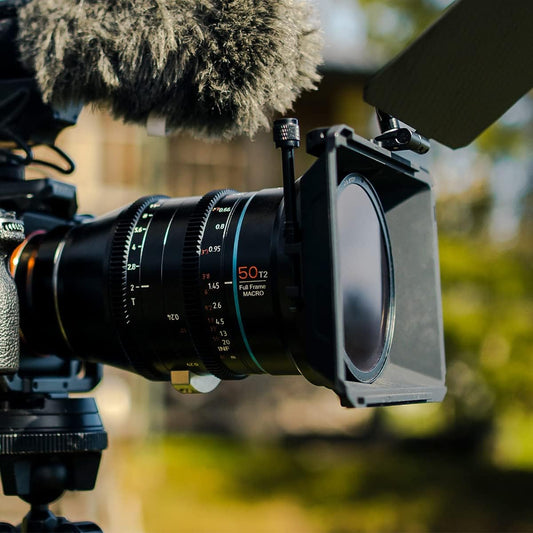 Lente Prime Cinematográfica SIRUI 50mm Jupiter Macro T2 Full-Frame (Montagem EF) (Montagem PL)