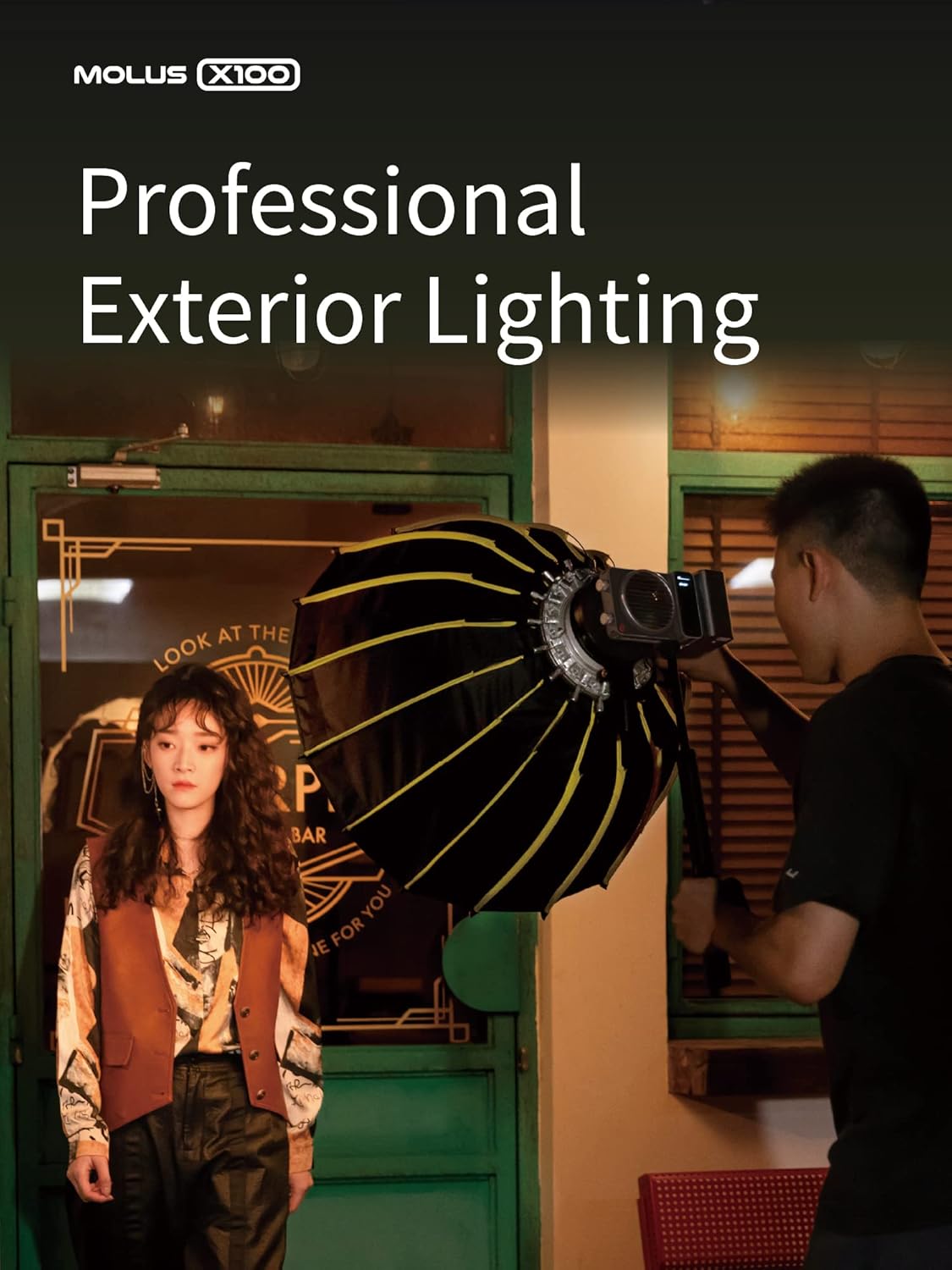 ZHIYUN MOLUS X100 Luz de vídeo bicolor padrão de 100 W