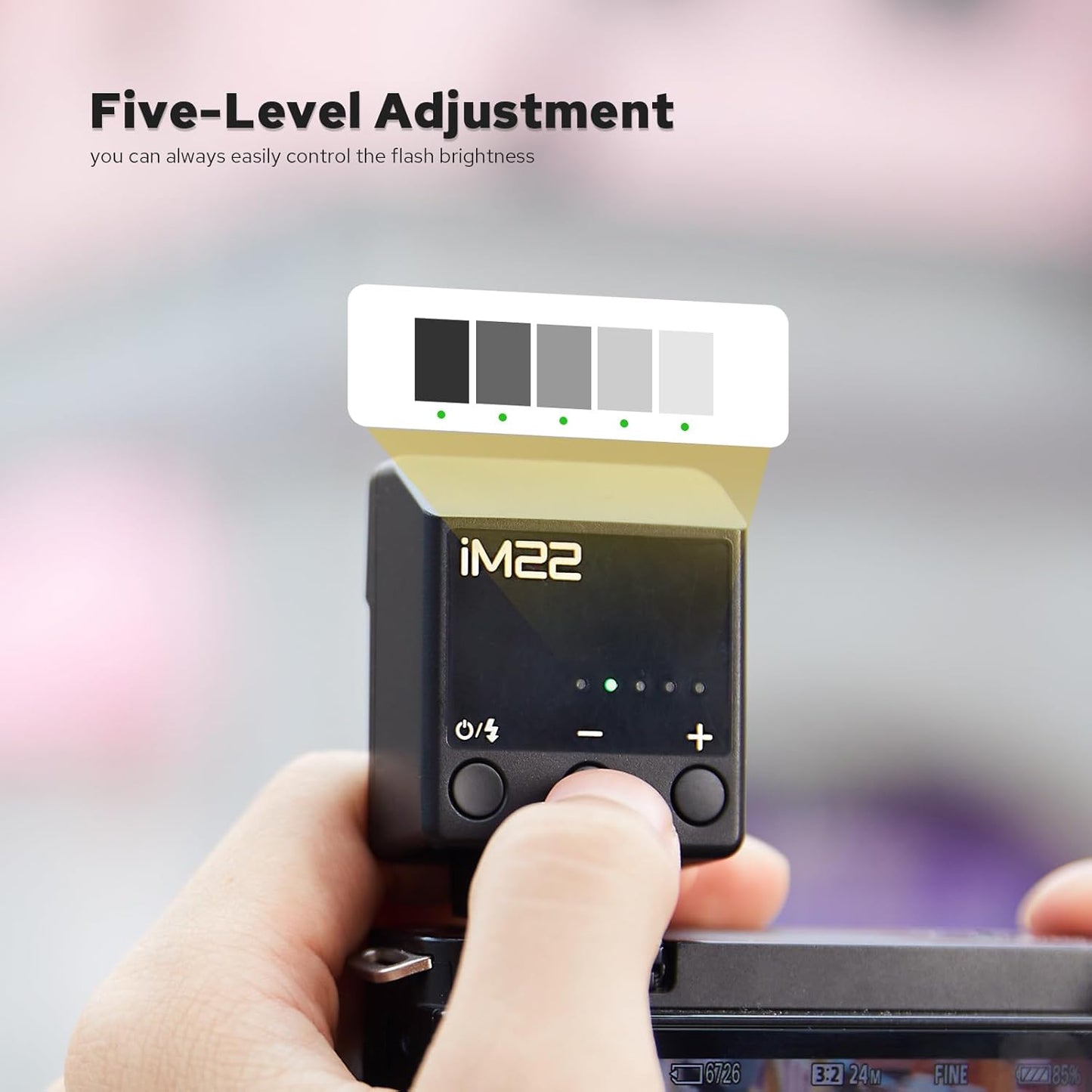 Flash para câmera Godox iM22
