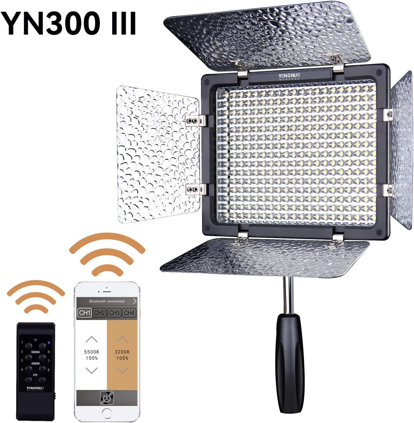 Luz de vídeo LED YONGNUO YN300 III