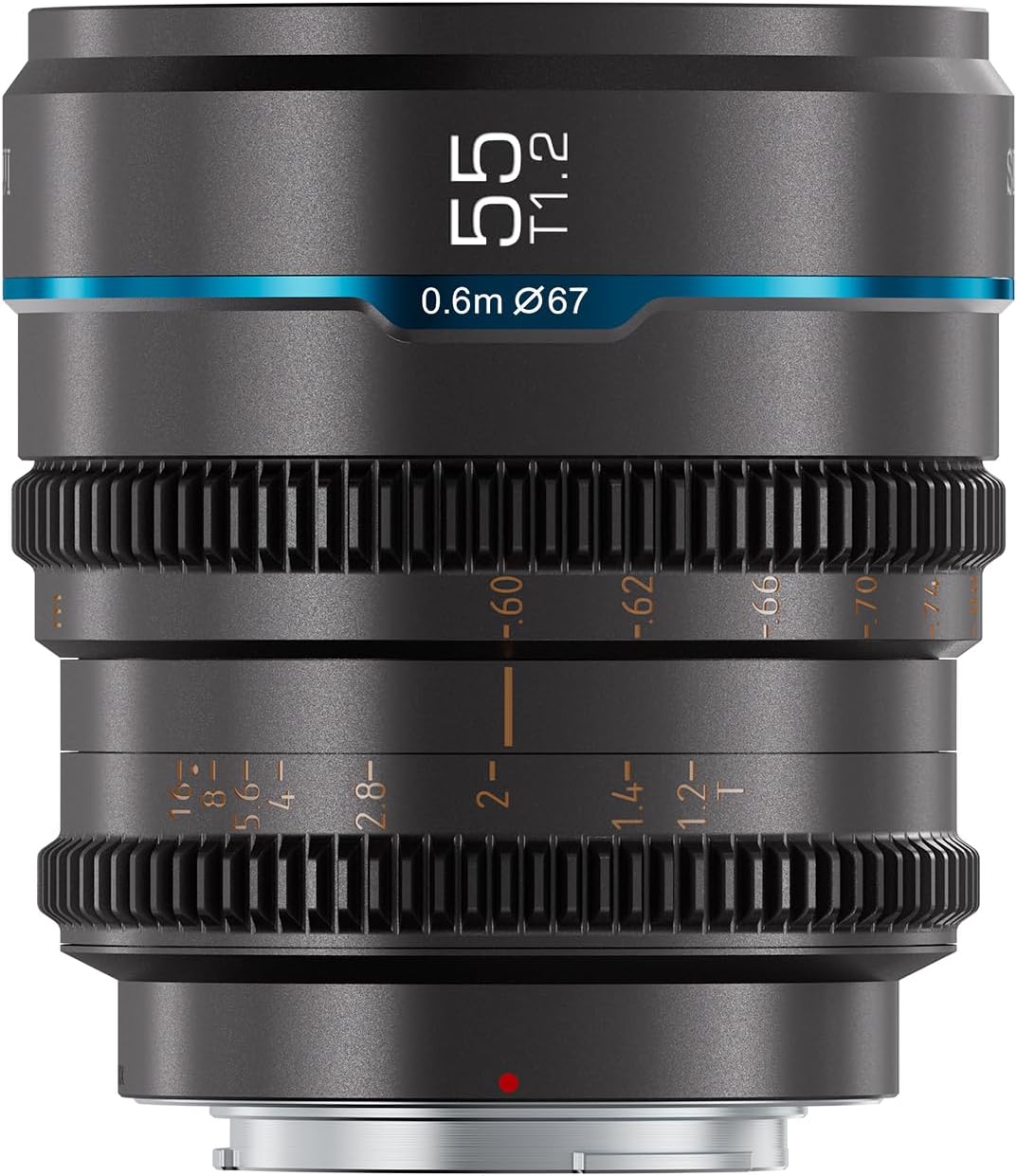 SIRUI Night Walker 55mm S35 Manual Focus Cine Lens, T1.2 Large Aperture Lens