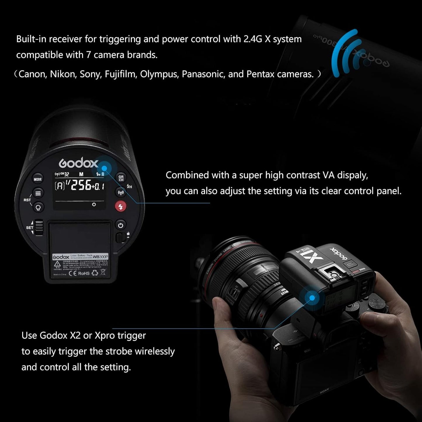GODOX AD300Pro Outdoor Flash Strobe Monolight