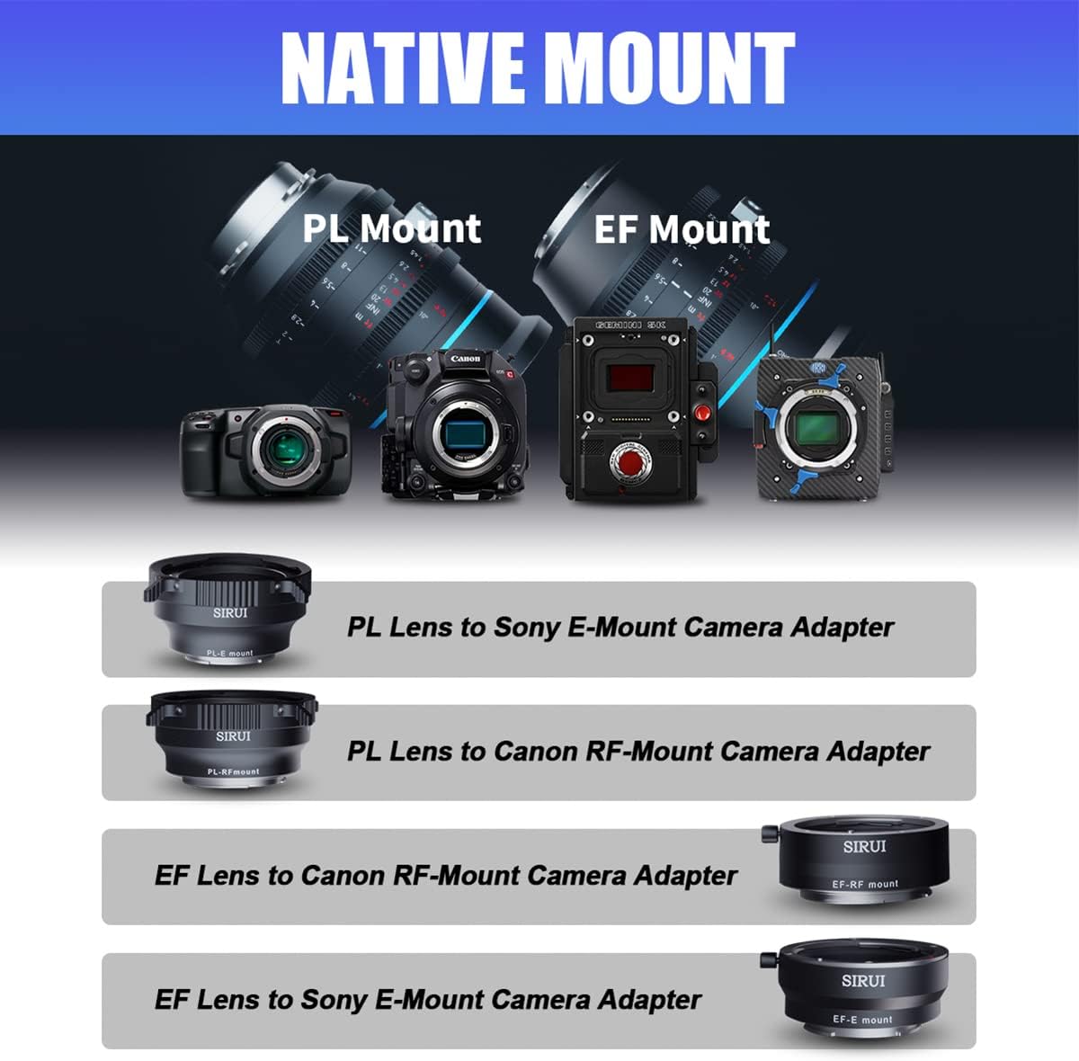 SIRUI 24mm Jupiter Macro T2 Full-Frame Cine Prime Lens