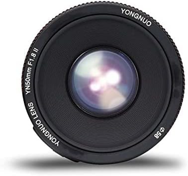 YONGNUO YN50mm F1.8 II, Lente de foco automático prime padrão para Canon