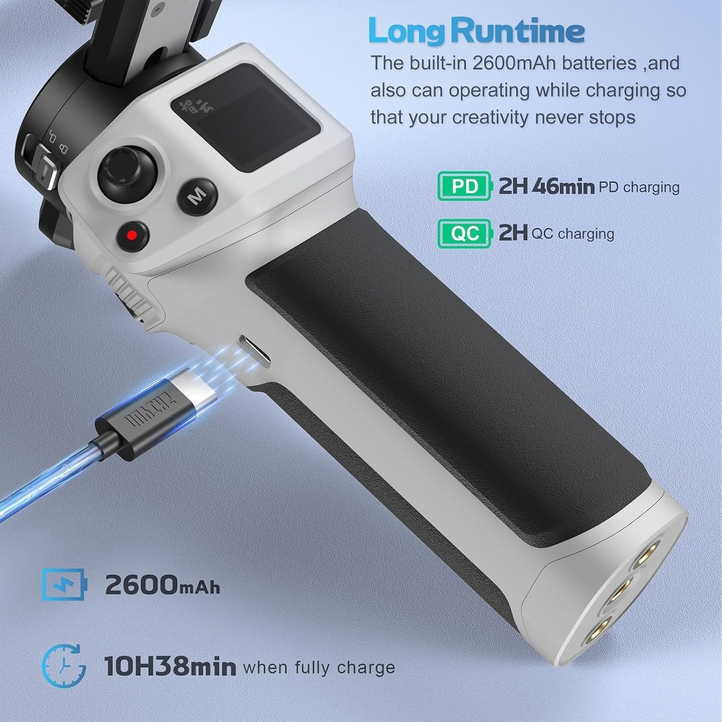 Estabilizador de cardan de 3 eixos ZHIYUN CINEPEER WEEBILL 3E