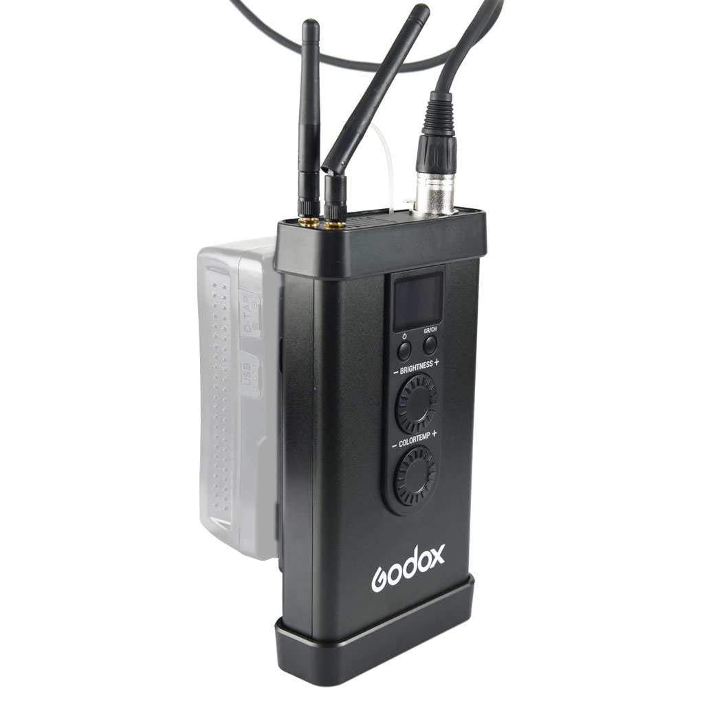 Luz LED Godox FL150S/FL150R leve, portátil, flexível e maleável