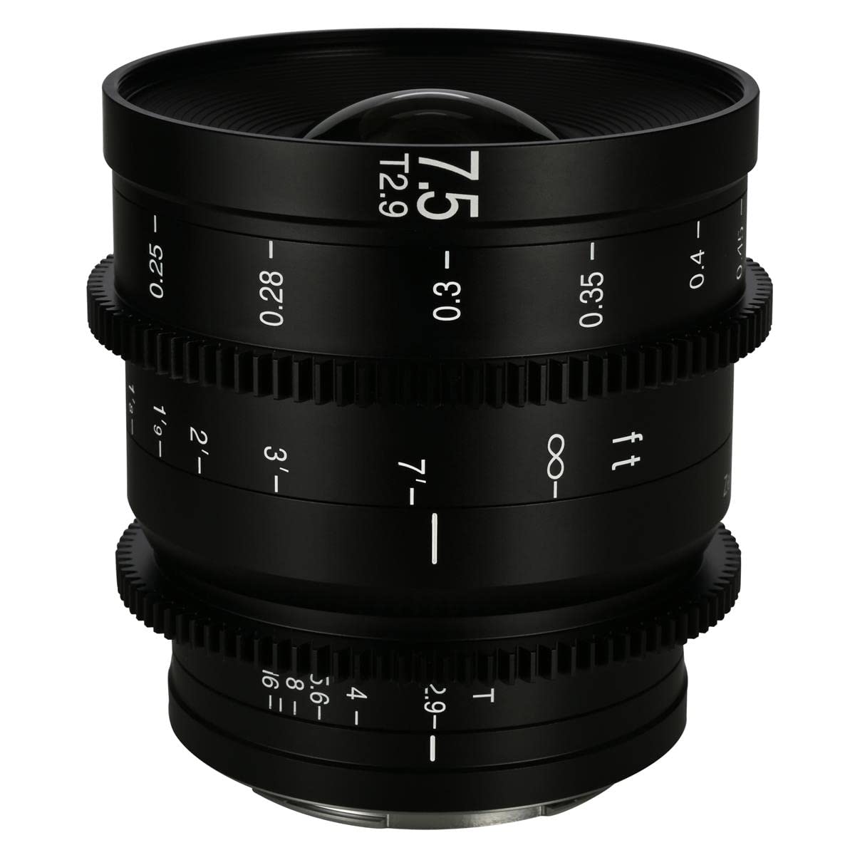 Lente de Cinema Venus Laowa 7,5 mm T2.9 Zero-D S35