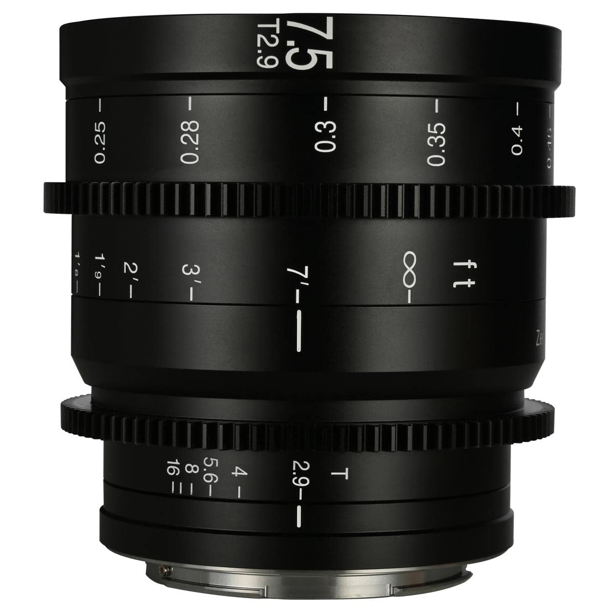Lente de Cinema Venus Laowa 7,5 mm T2.9 Zero-D S35