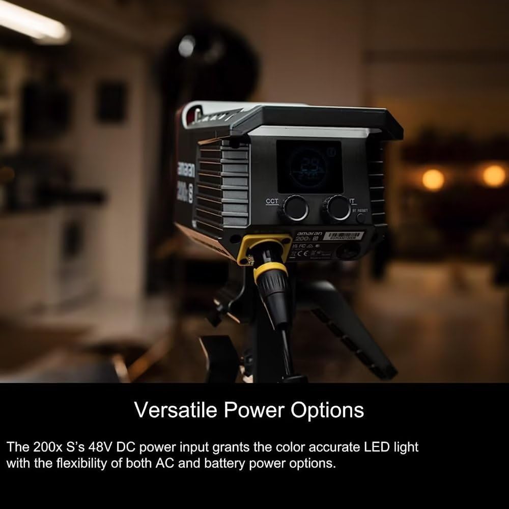 Luz de vídeo LED COB Aputure Amaran 200X S