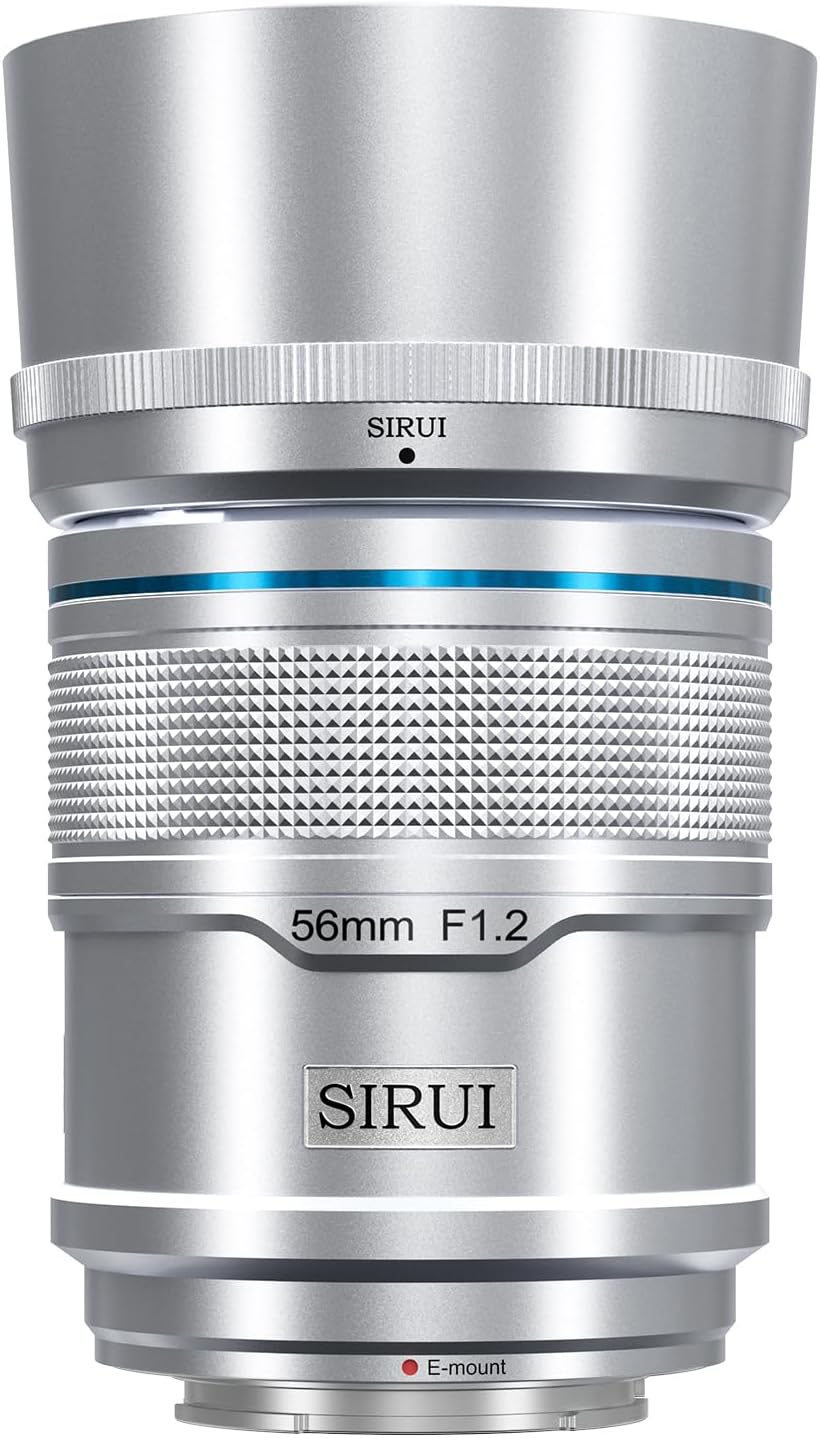 Conjunto de lentes de foco automático APS-C SIRUI Sniper 16 mm, 23 mm, 33 mm, 56 mm e 75 mm, lente grande angular F1.2