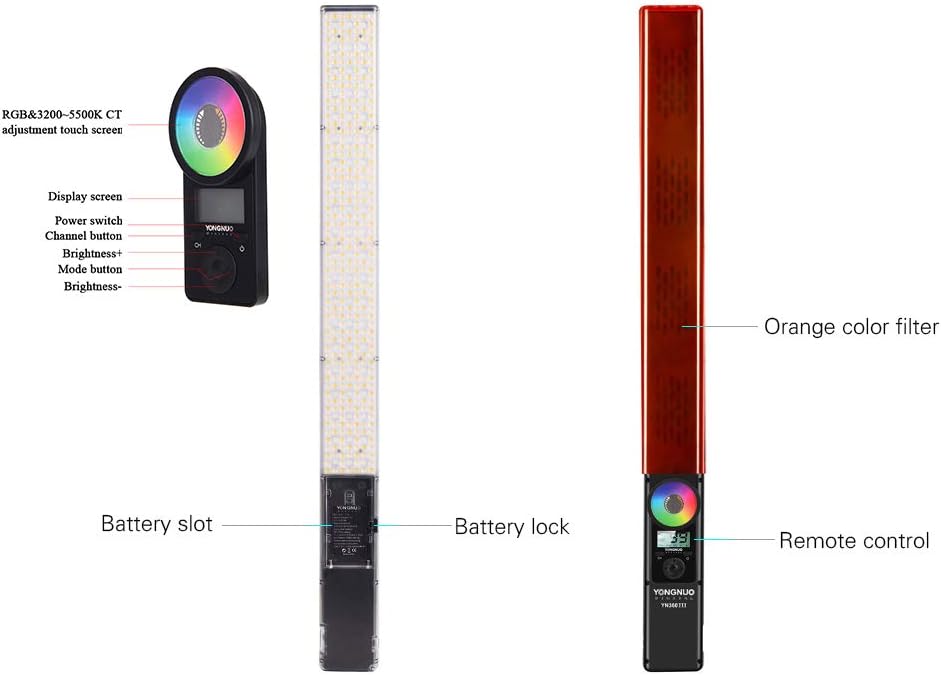 Luz de vídeo LED YONGNUO YN360 III