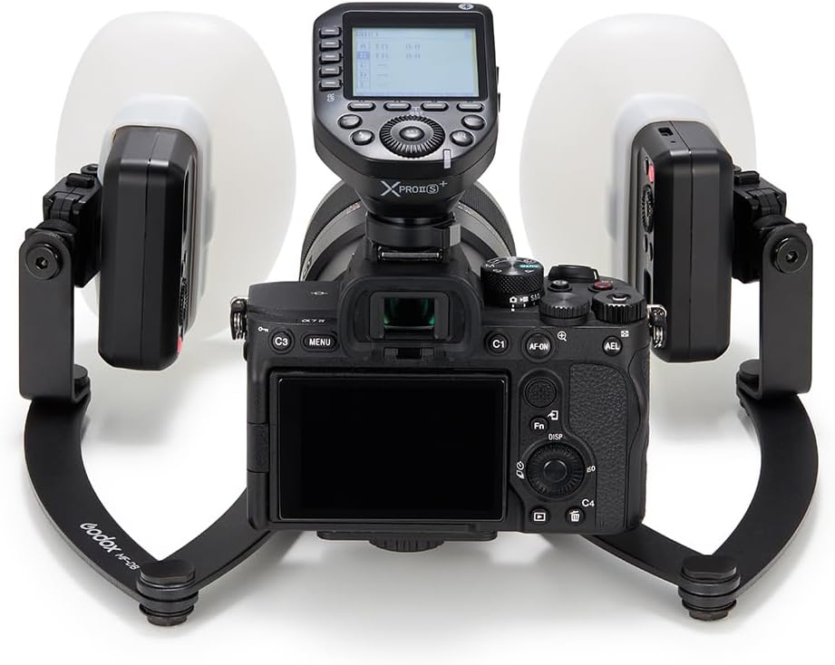 Kit de cúpula de difusão de sílica gel para difusor dental GODOX MF-DD para flash macro Godox MF12, flash Godox MF12-DK1 (1 peça)