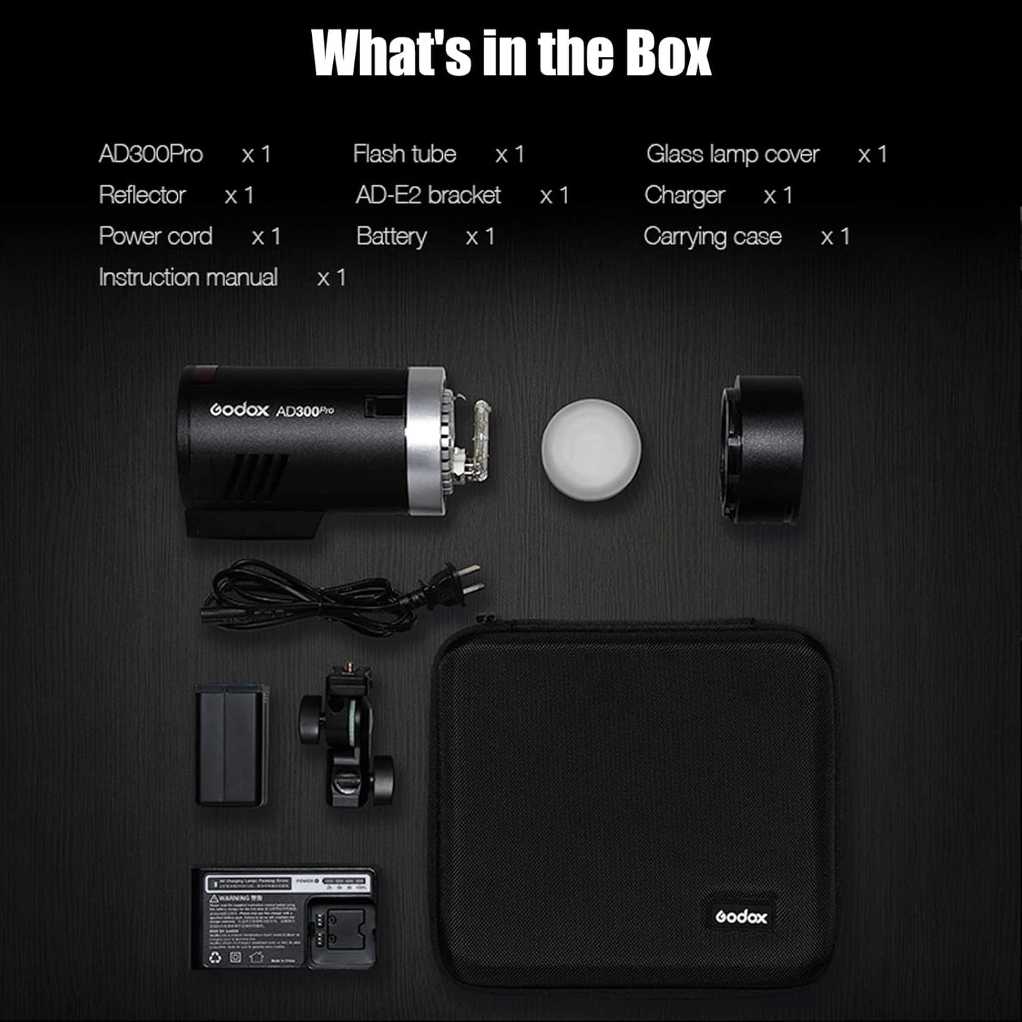 GODOX AD300Pro Outdoor Flash Strobe Monolight