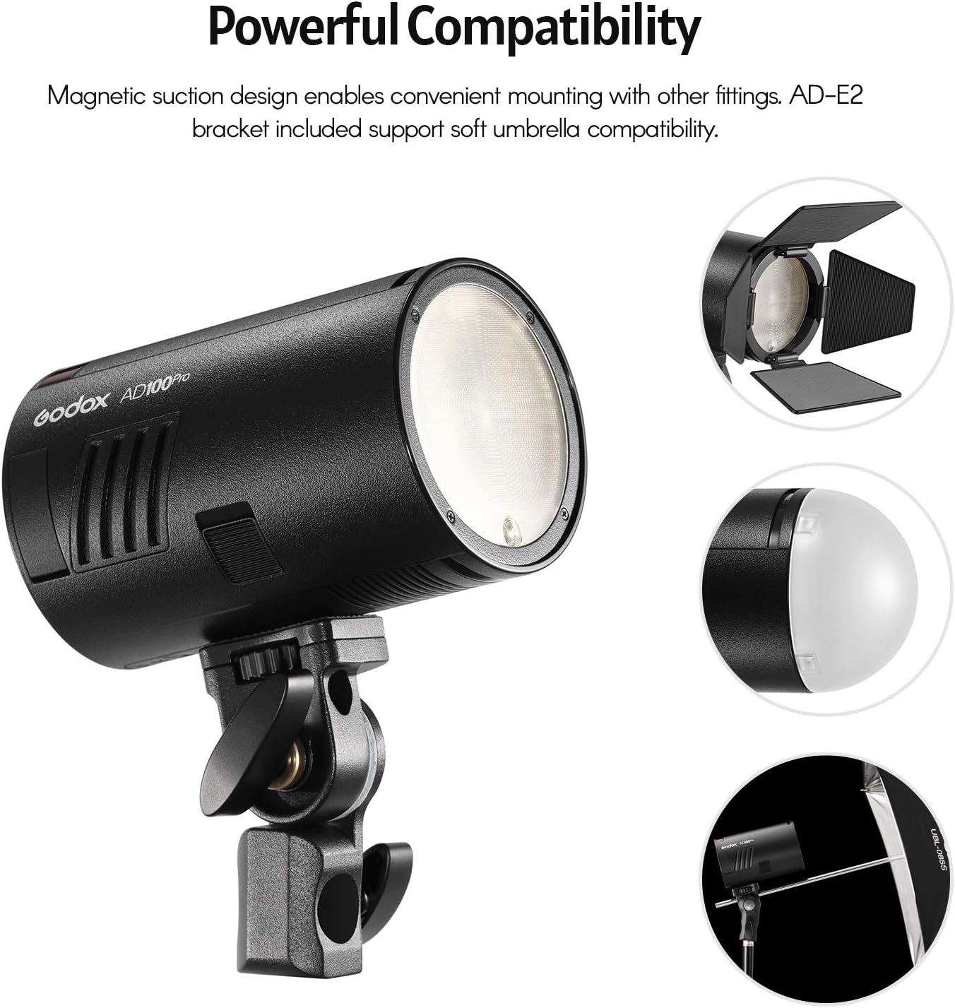 GODOX AD100Pro Pocket Studio Flash Light